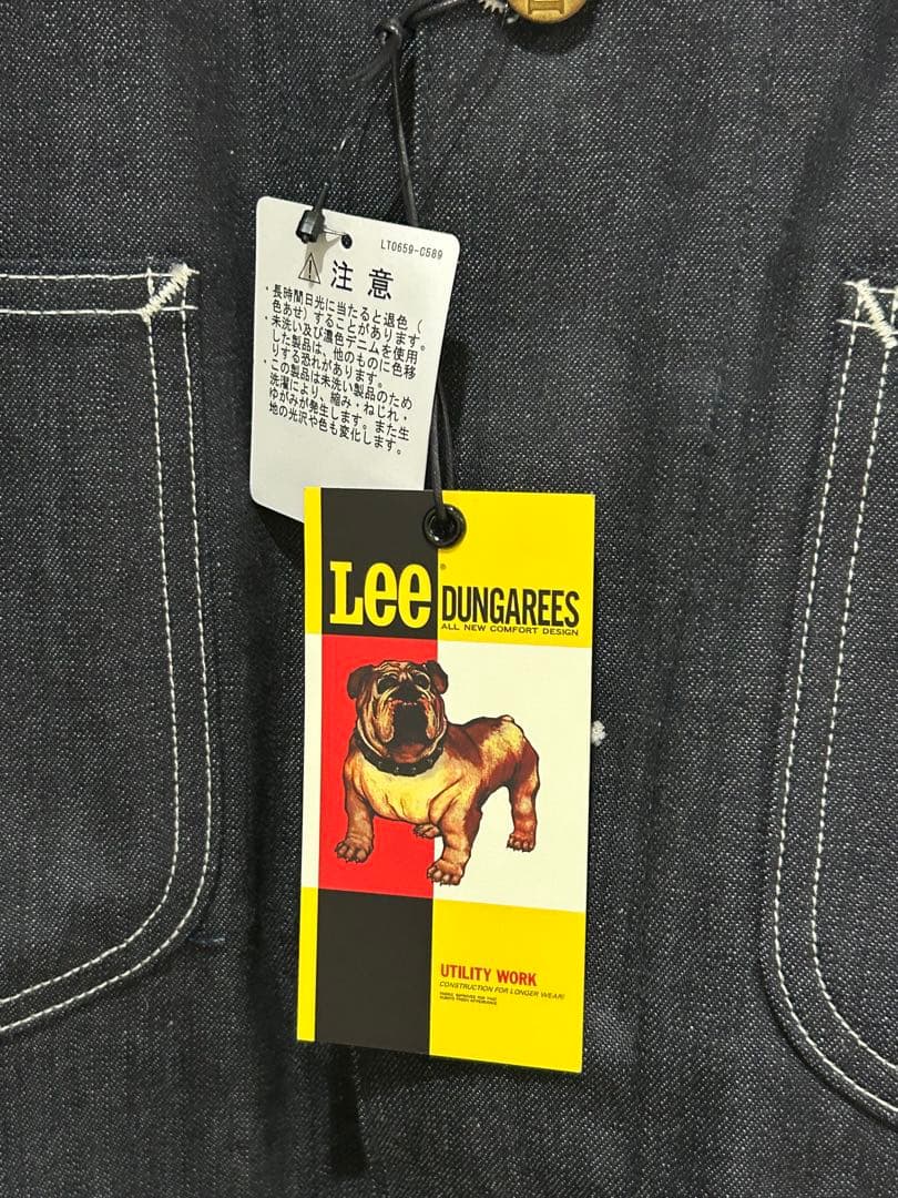 lee リジッド　DUNGAREES ロコジャケット　カバーオール　91j