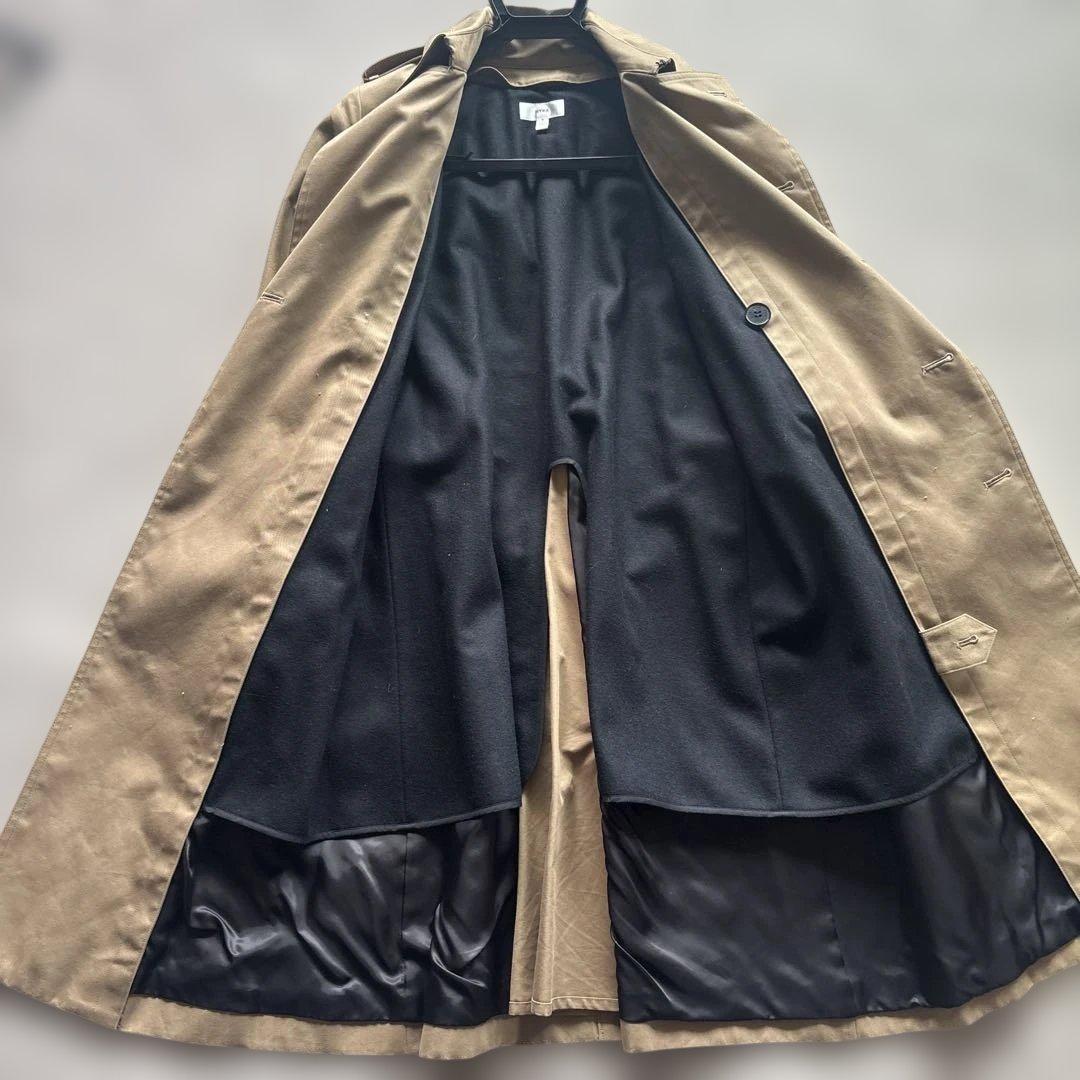 美品　HYKE トレンチコート サイズ2 ベージュ
