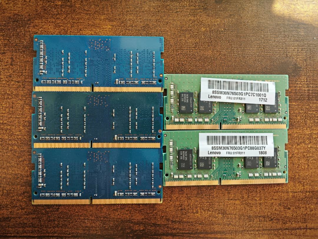 メモリ Ddr4 4Gbx5 Sodimm
