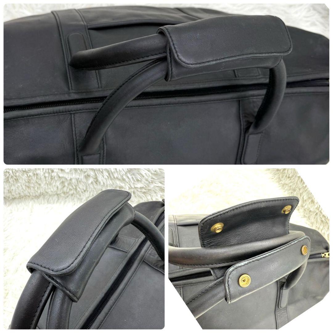 【付属品完備】OLD COACH 2way ボストンバッグ ブラック 0502