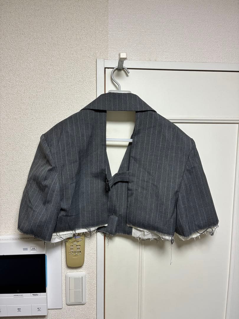 メゾンスペシャル カットオフ クロップド ジャケット