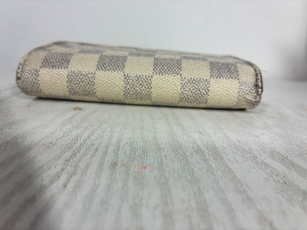 ルイヴィトン LOUIS VUITTON ダミエ アズール 二つ折り財布