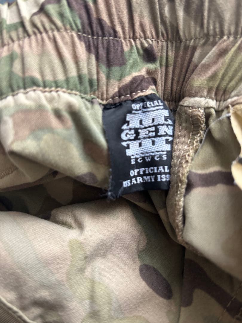 米軍 ECWCS GEN III L5 ACU ソフトシェルパンツ (M/R)