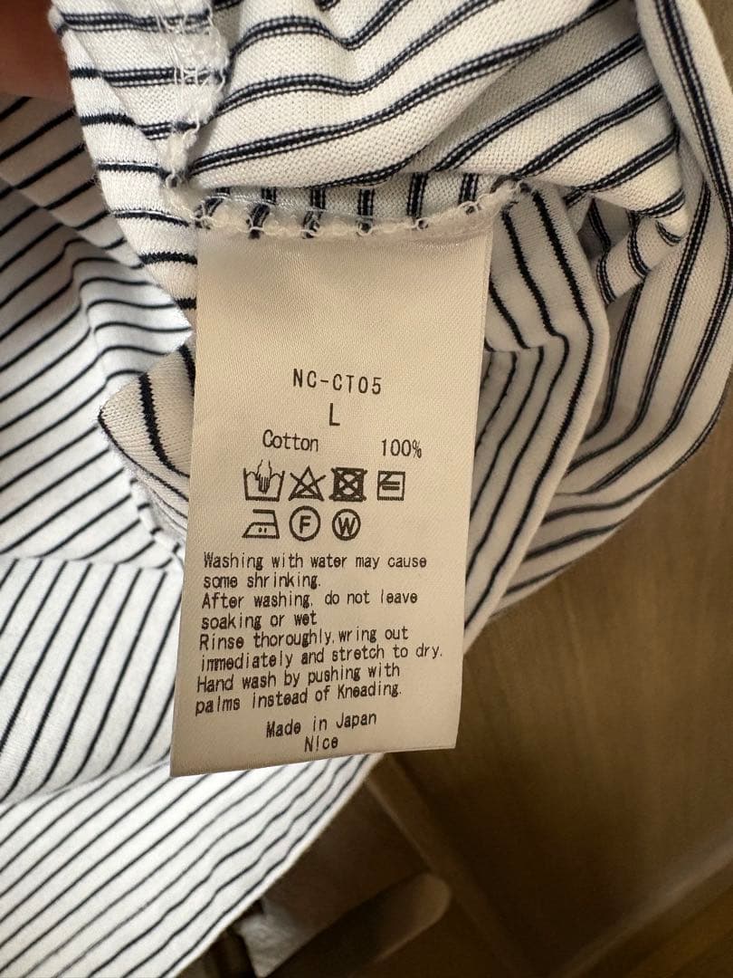 n!ceshop ttt msw n!ce tee ボーダー sizeL