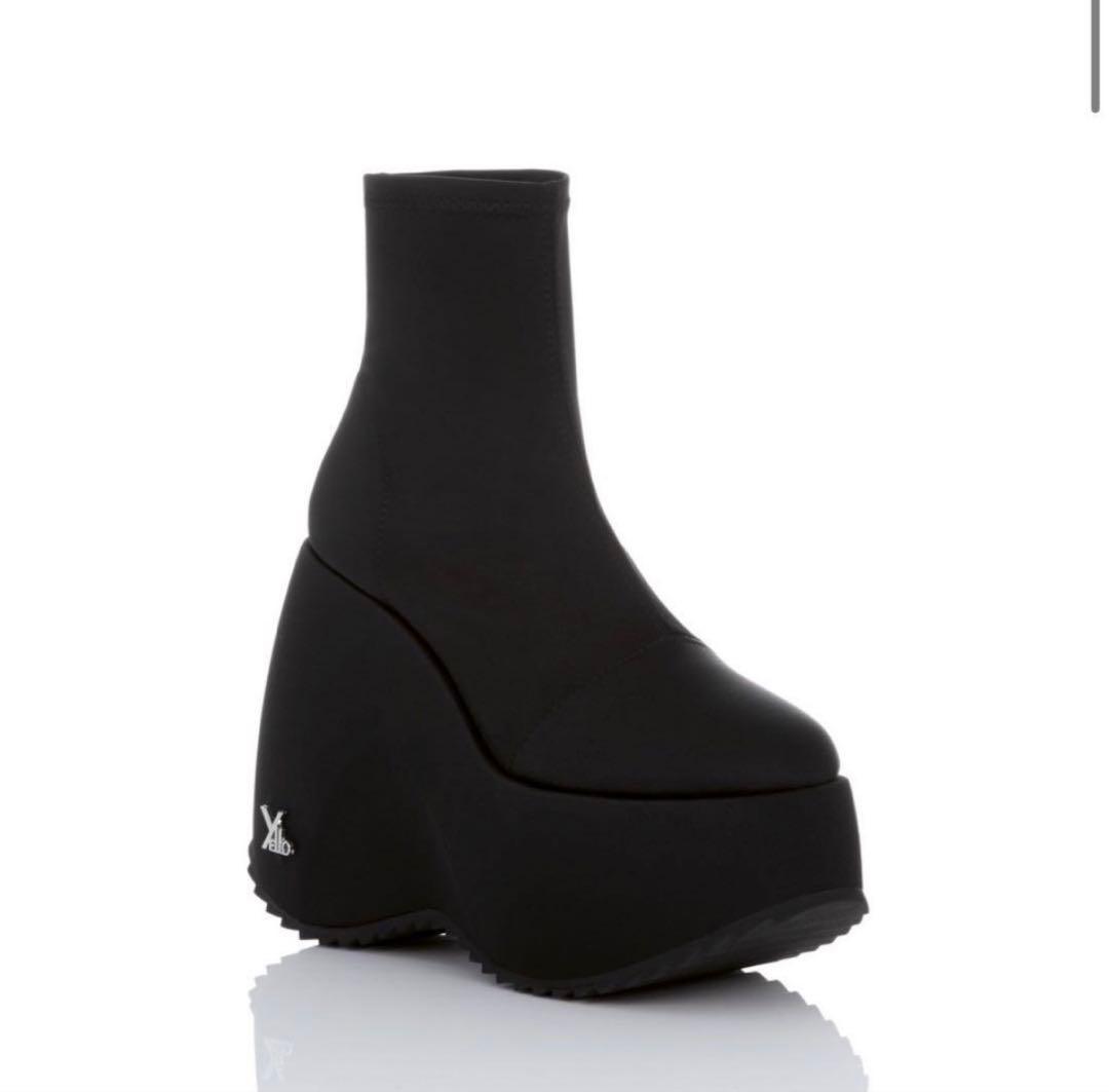 E*e様 YELLO INK PLATFORM SHORT BOOTS ショート