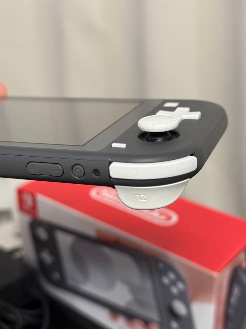 Nintendo Switch Lite グレー 本体 acアダプター 箱