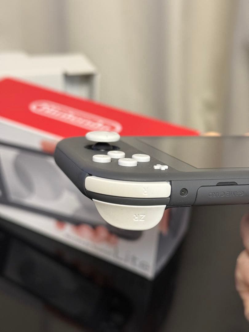 Nintendo Switch Lite グレー 本体 acアダプター 箱
