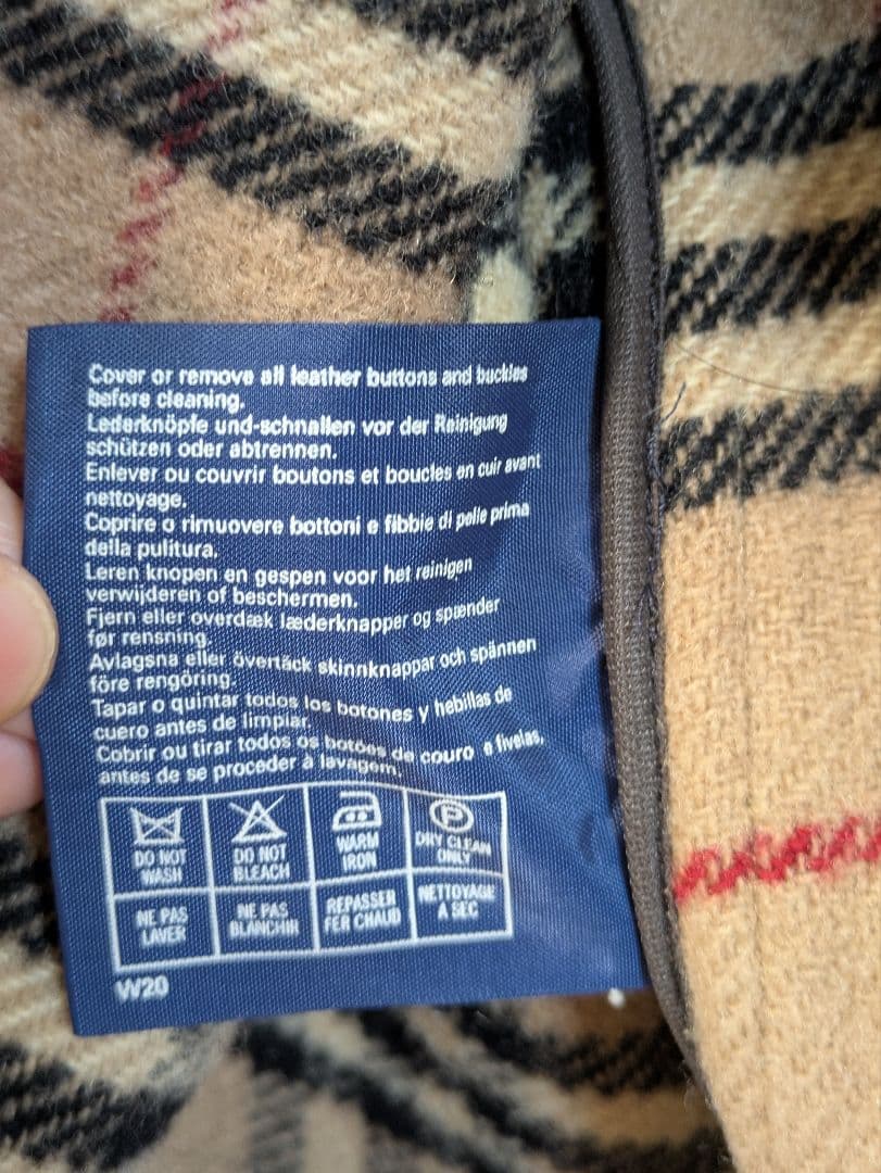 Burberry's ダッフルコート ベージュ