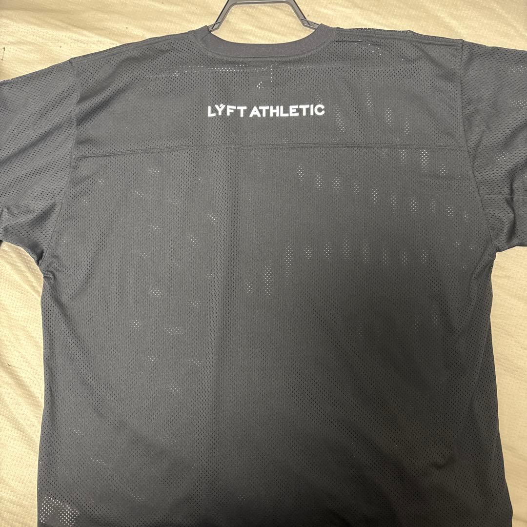LYFT ATHLETIC メッシュ Tシャツ 半袖 ブラック