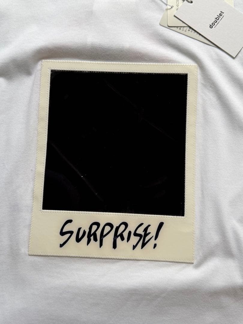 l*e様 【新品】doublet／POLAROID FILM T-SHIRT／X