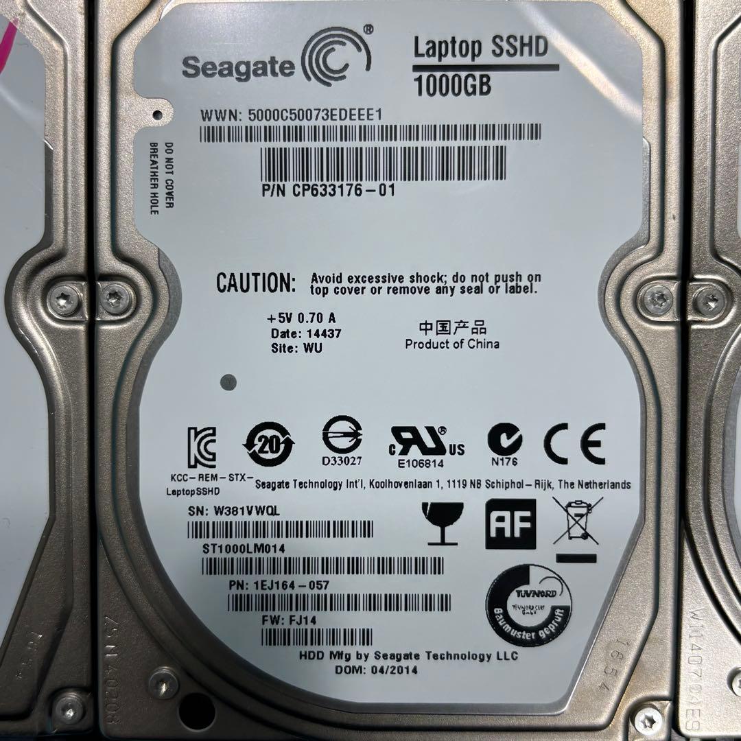 【1TB HDD】★動作良好★2.5インチ★内臓HDD★