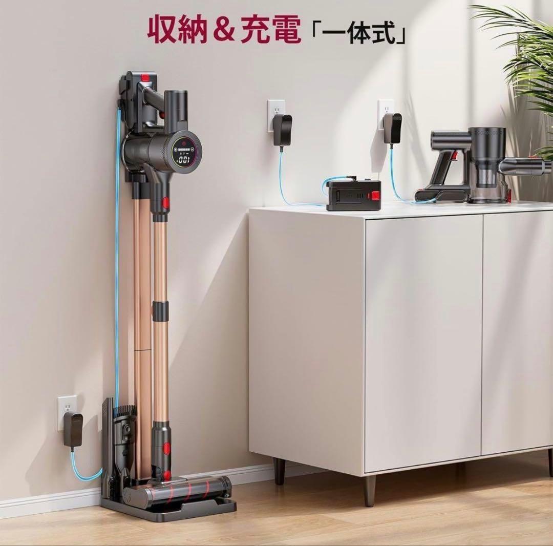 お買い得‼️ コードレス掃除機 軽量 サイクロン式 スティッククリーナー 2WAY