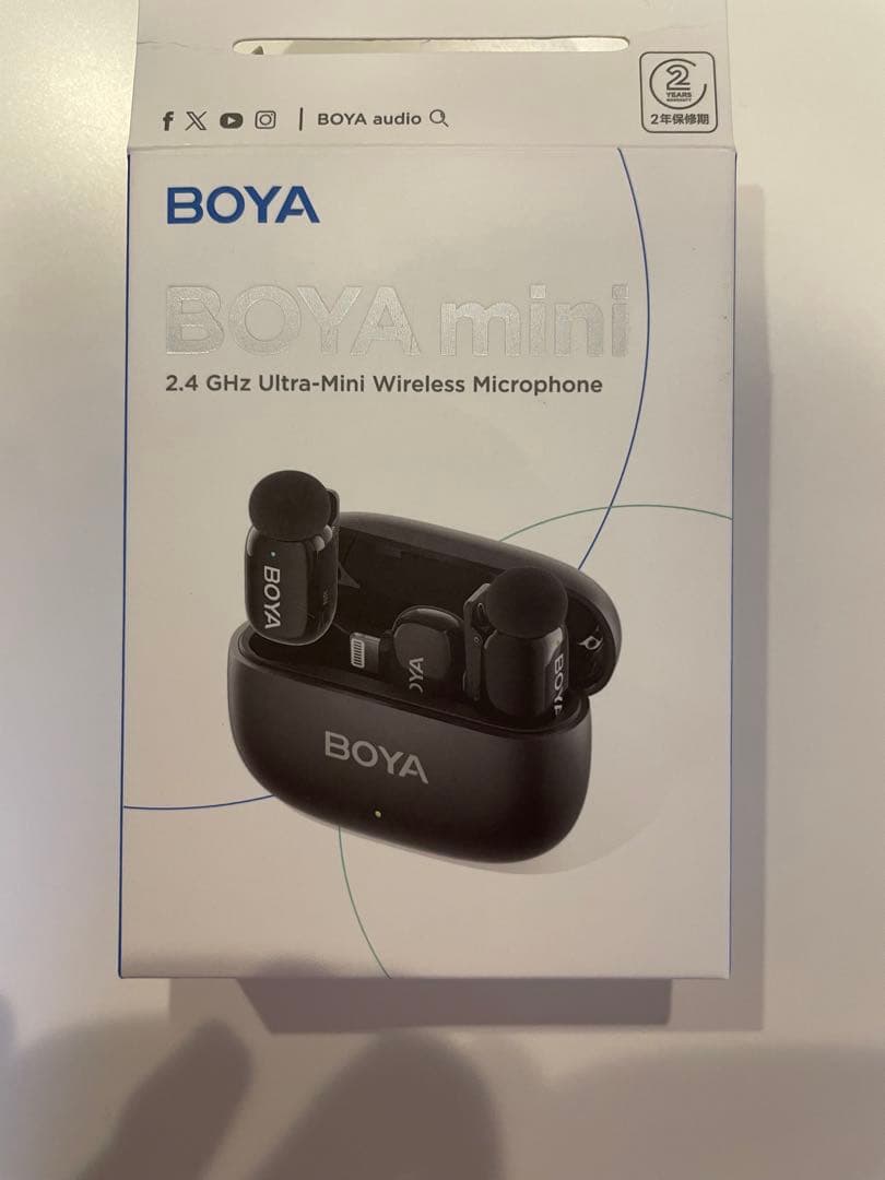 BOYA mini ワイヤレスマイクセット
