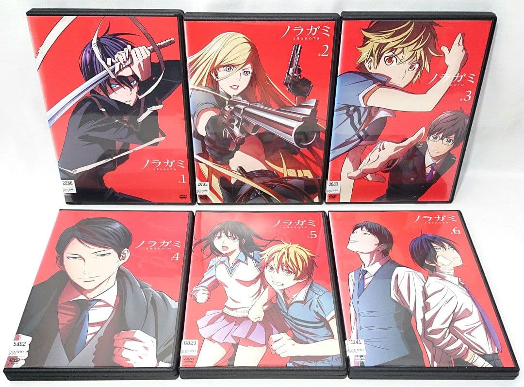 ノラガミ/ARAGOTO【1期+2期】DVD 全12巻セット