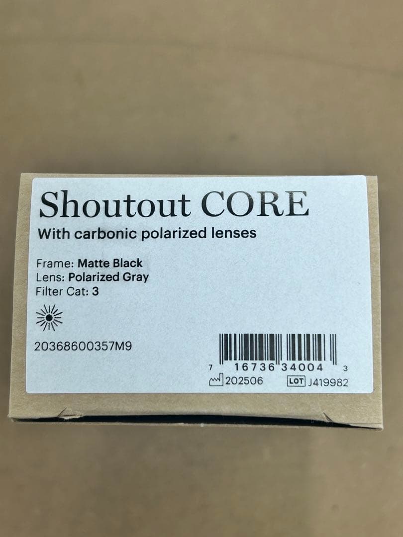 小物 SMITH Shoutout CORE Matte Black PolaGrey