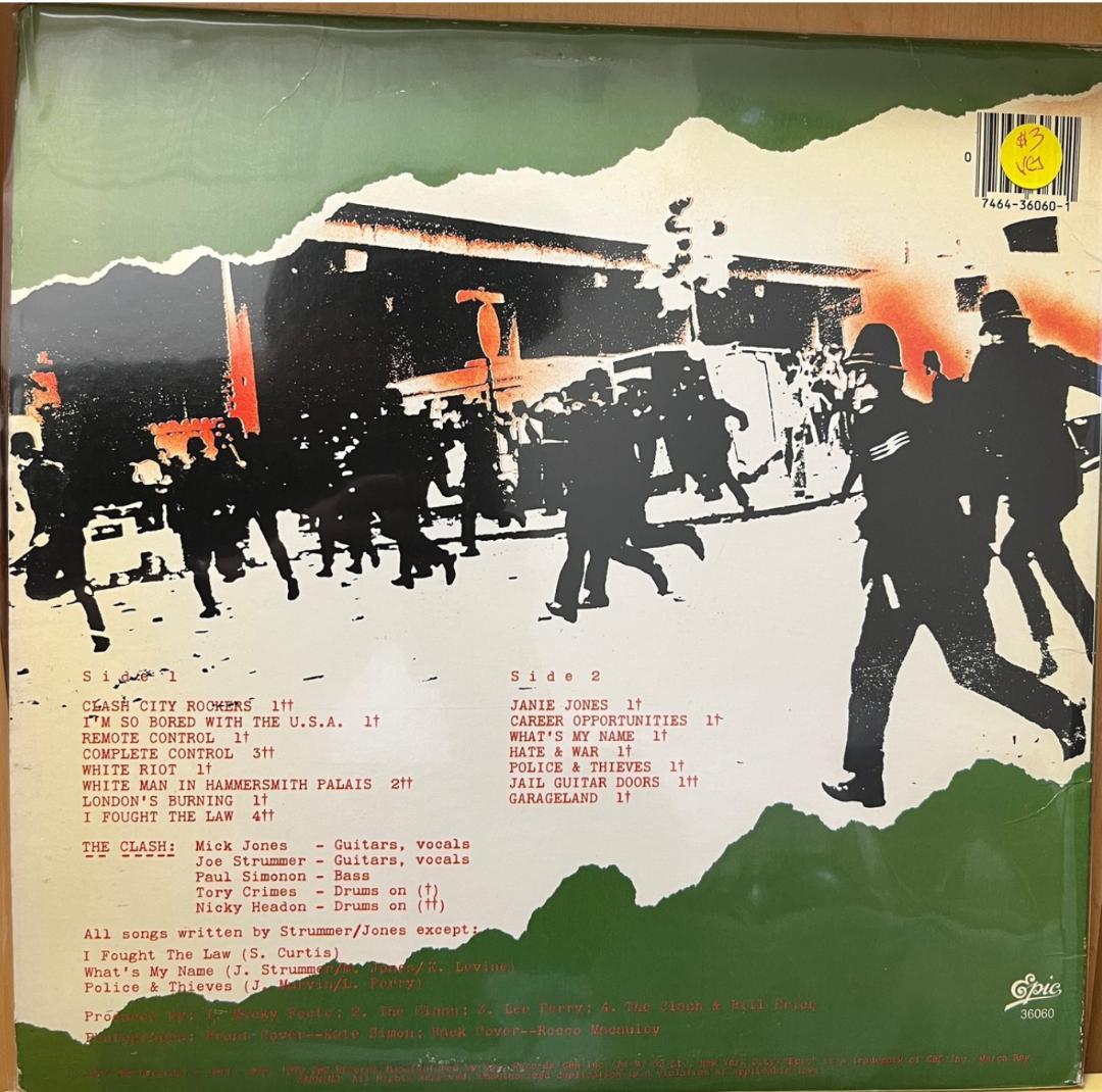 The Clash LP レコード USオリジナル