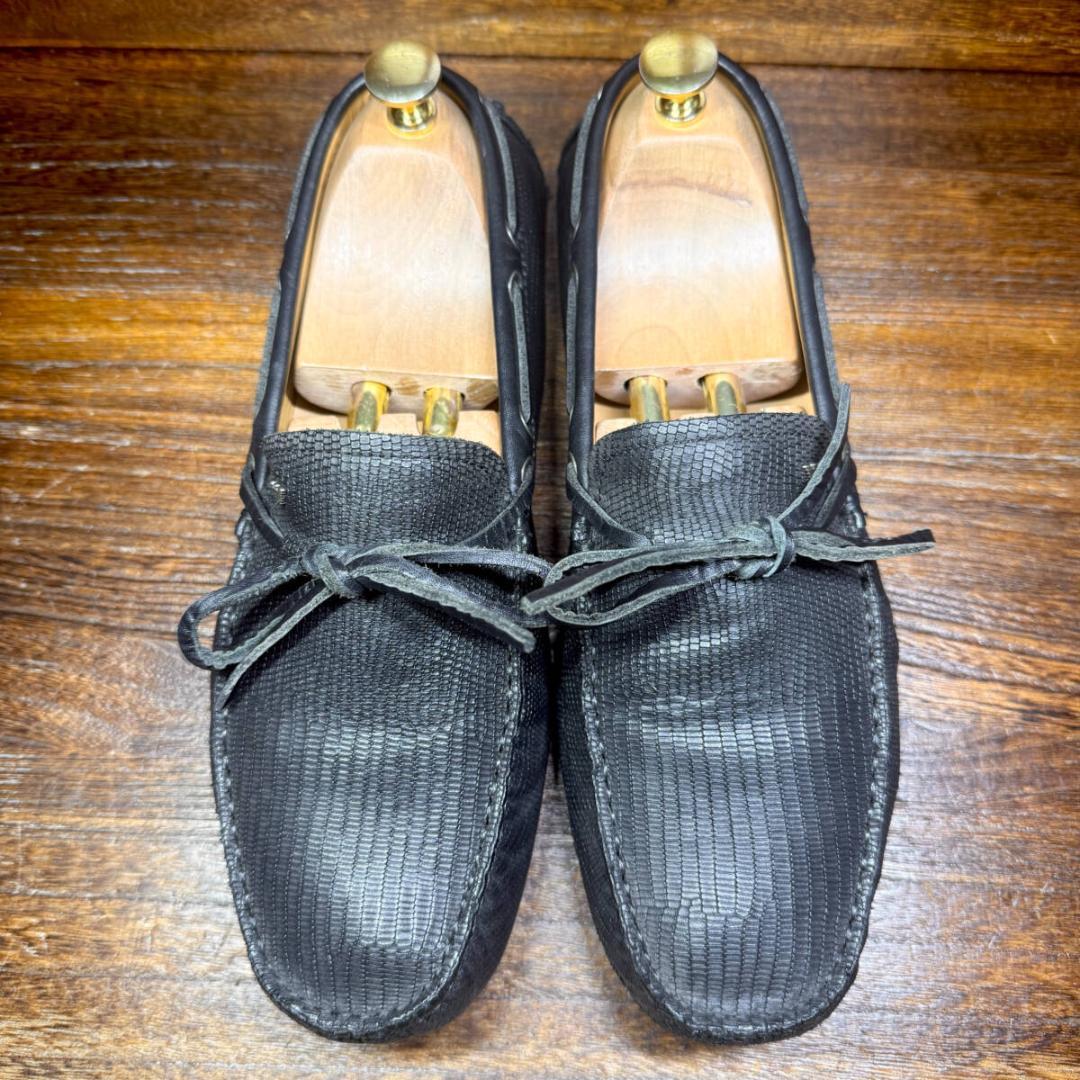 ◆ARMANI◆エンポリオアルマーニ 26cm ドライビングシューズ レザー即決