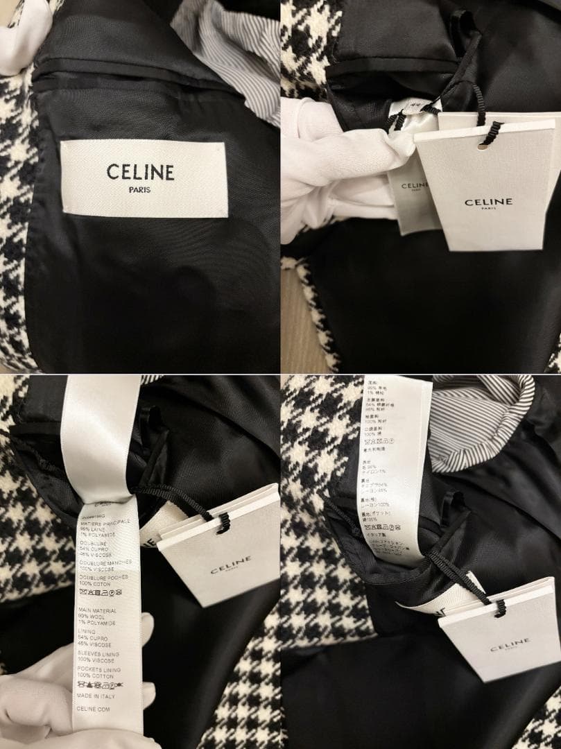 【定価45万】21AW CELINEジャケットエディ期セリーヌ44【美品タグ付】