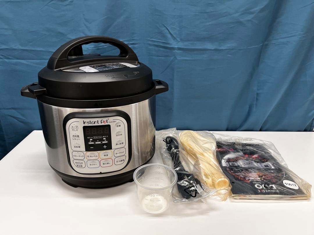 【未使用】Instant Pot Duo mini 電気圧力鍋