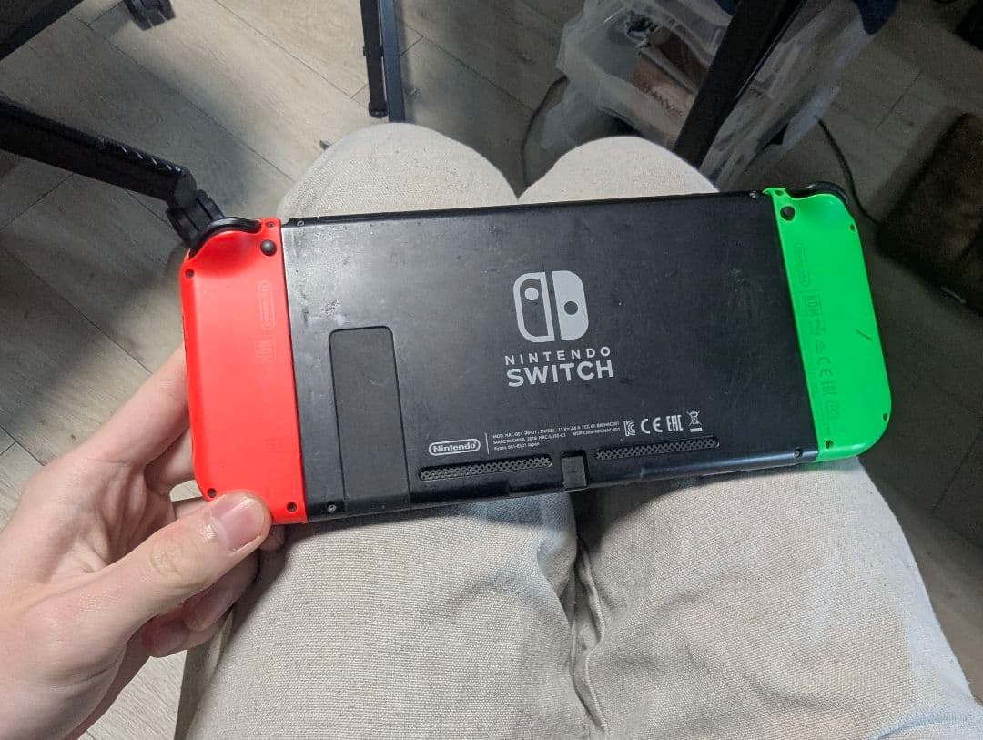 Nintendo Switch 本体＆付属品揃い＆リング