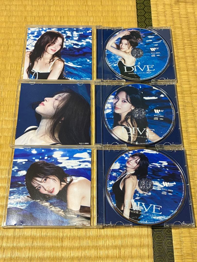 K-POP・アジア TWICE DIVE MINA SANA MOMO Once Japan CD