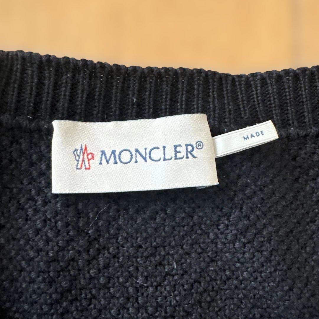 Moncler ブラック 長袖カーディガン