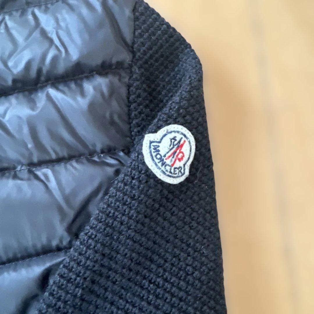 Moncler ブラック 長袖カーディガン