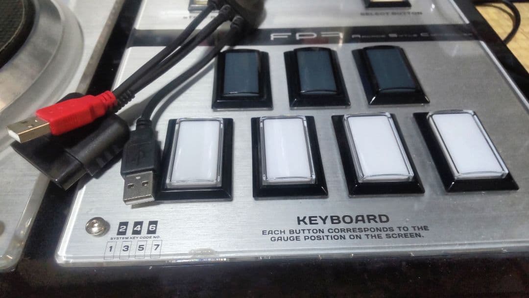 ビートマニア dao 最新型FP7 三和ボタン 静音化 EMPシート