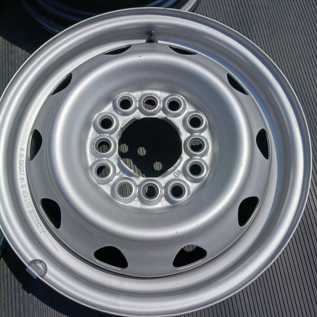 マルチ スチール ホイール 12インチ J12×3.50B 4本 セット