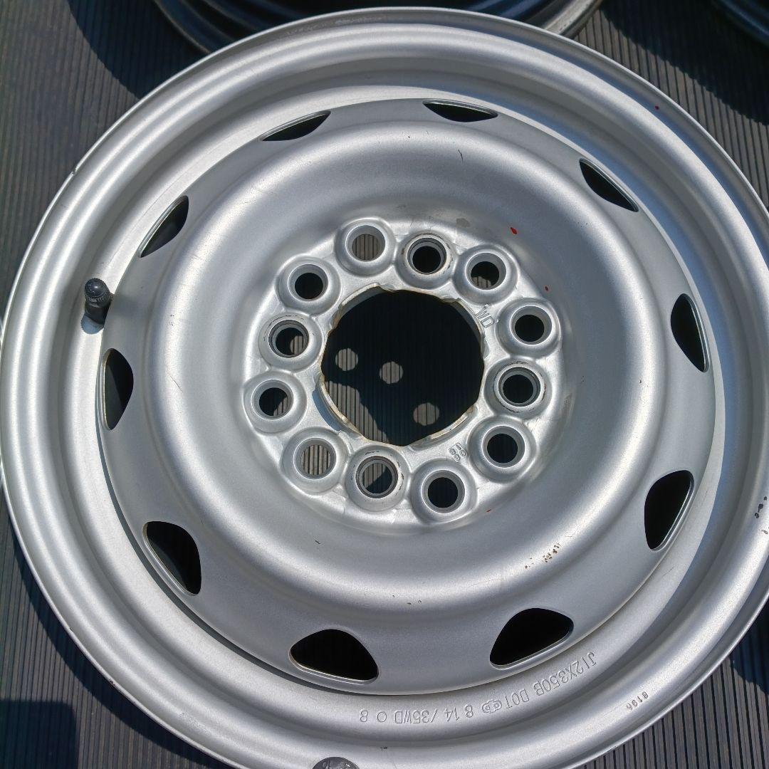 マルチ スチール ホイール 12インチ J12×3.50B 4本 セット
