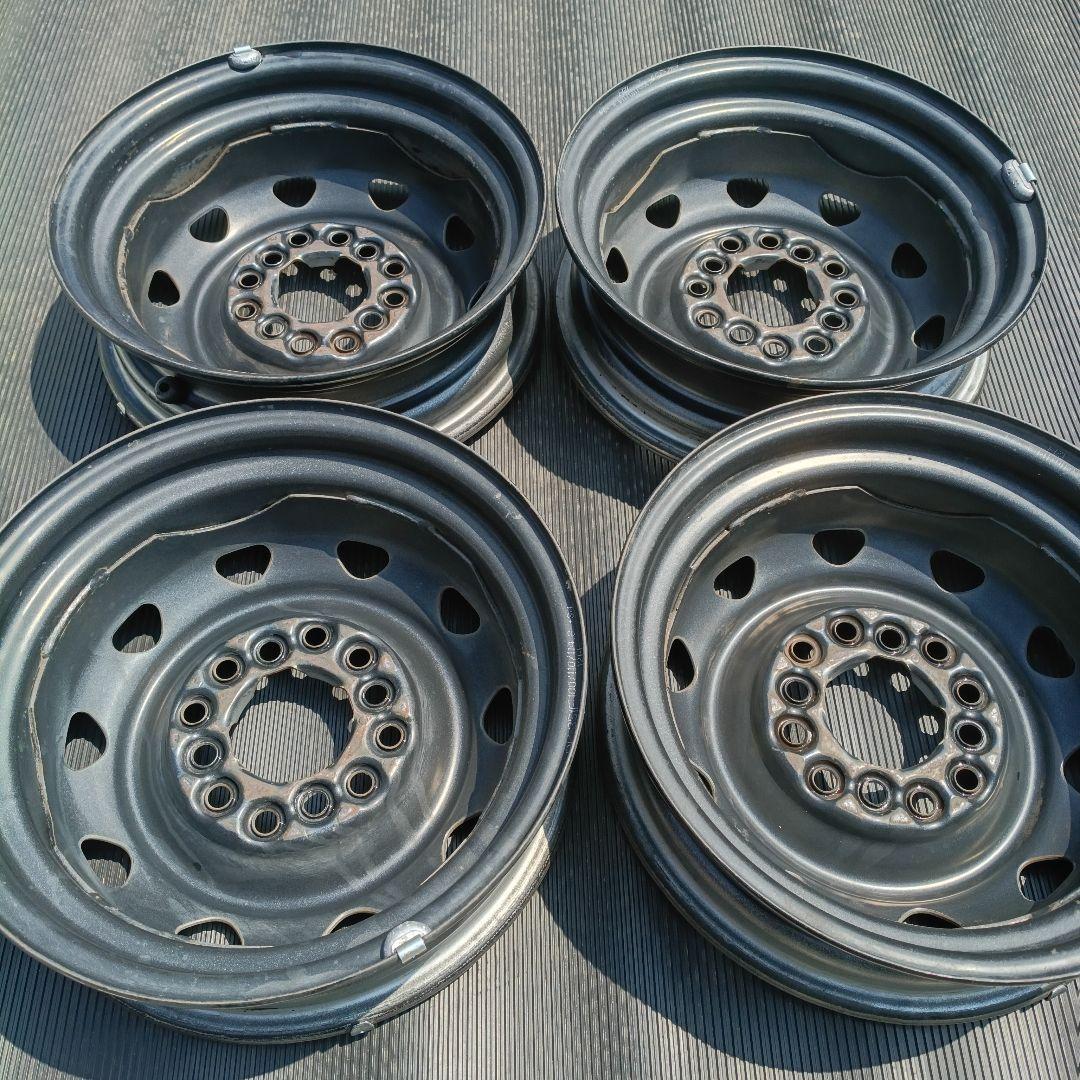 マルチ スチール ホイール 12インチ J12×3.50B 4本 セット
