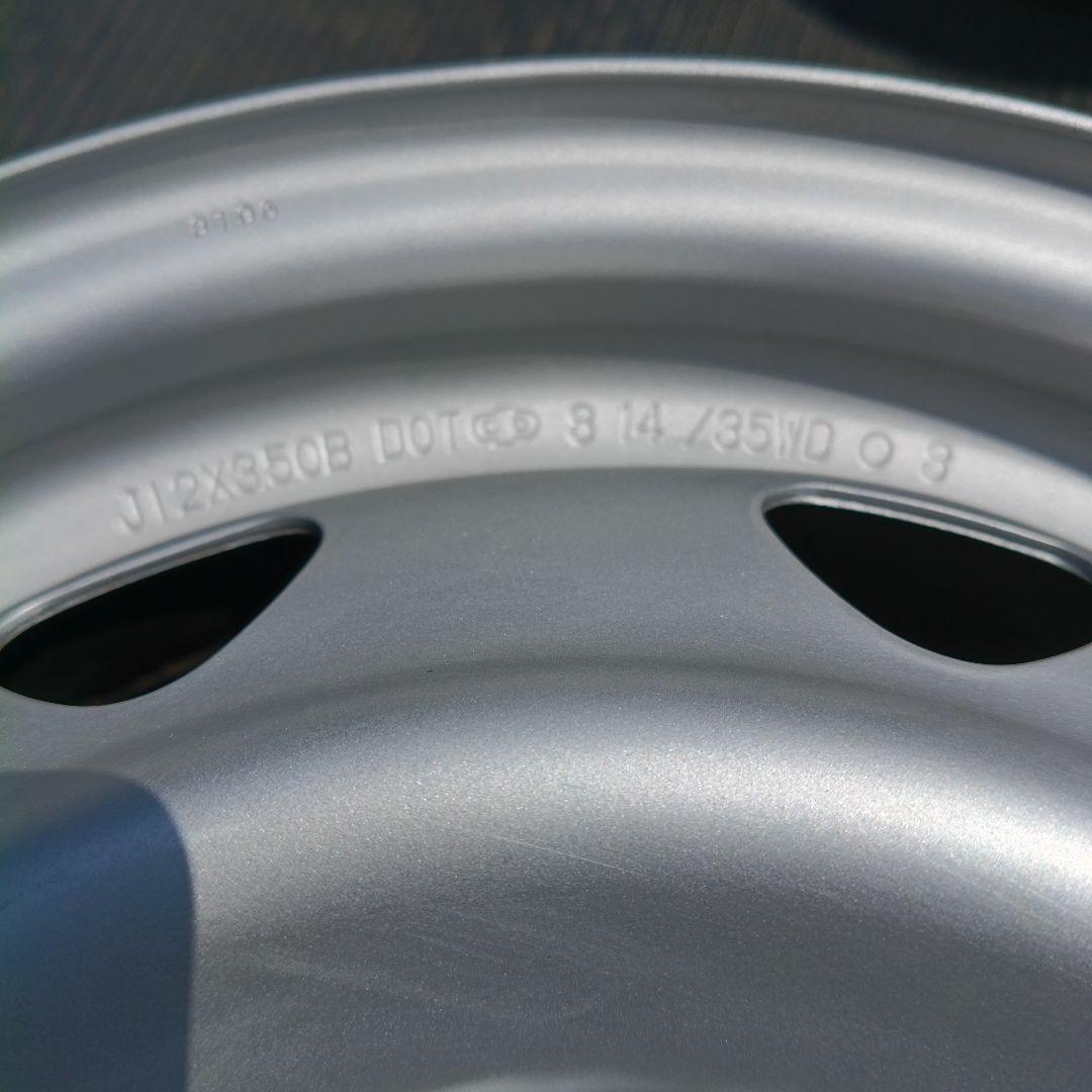 マルチ スチール ホイール 12インチ J12×3.50B 4本 セット