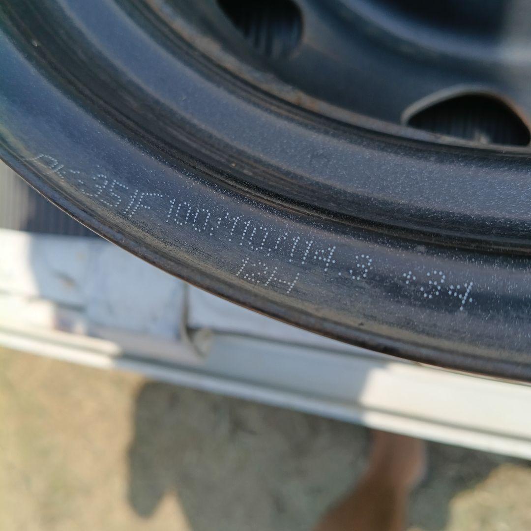 マルチ スチール ホイール 12インチ J12×3.50B 4本 セット