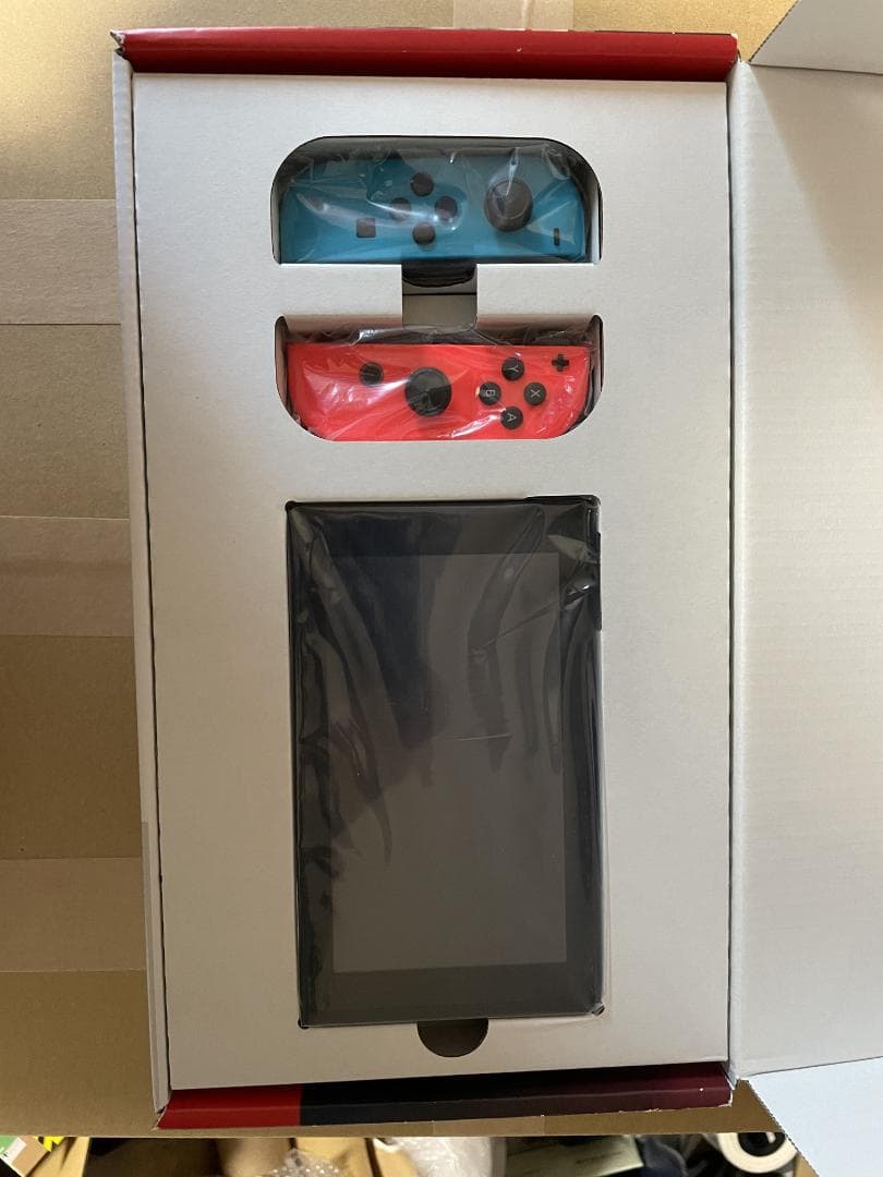 【017】Nintendo Switch 本体 ネオンブルー/ネオンレッド