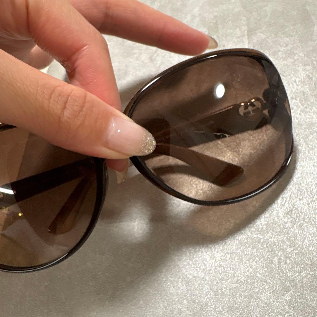 値下げGUCCI サングラス GG3792/F/S ブラウン ハート金具