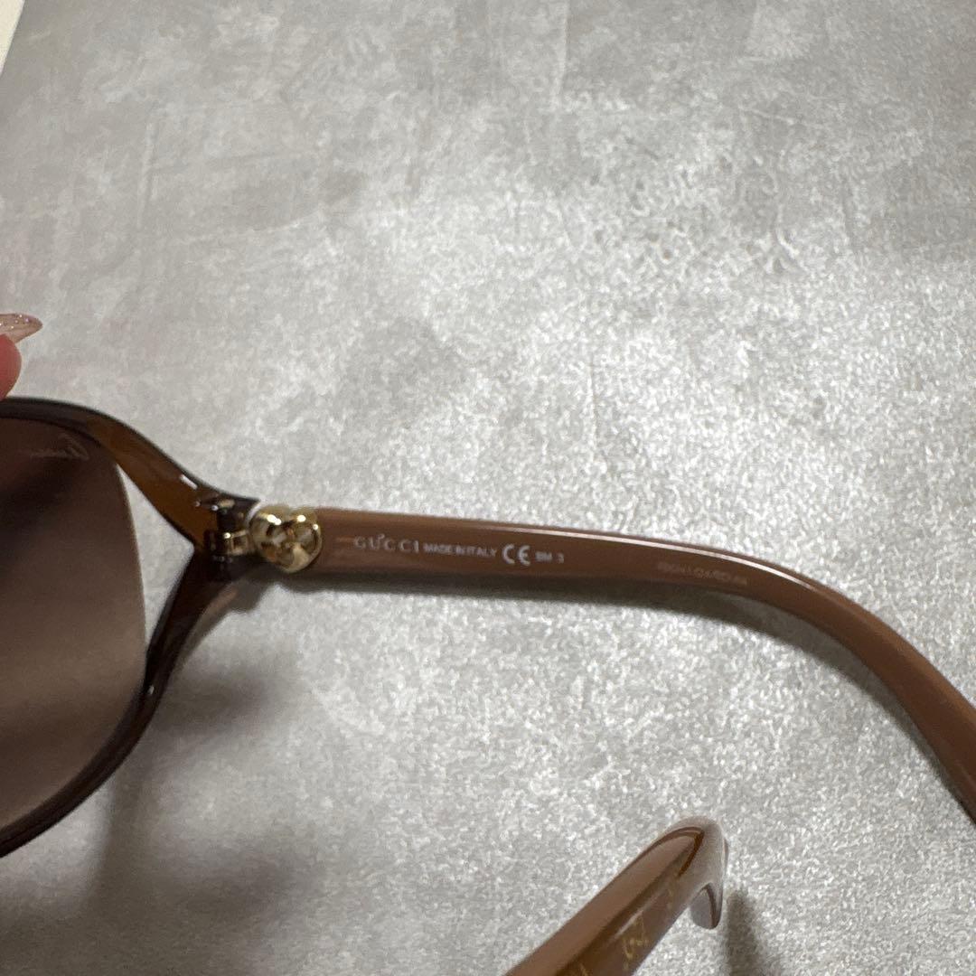 値下げGUCCI サングラス GG3792/F/S ブラウン ハート金具
