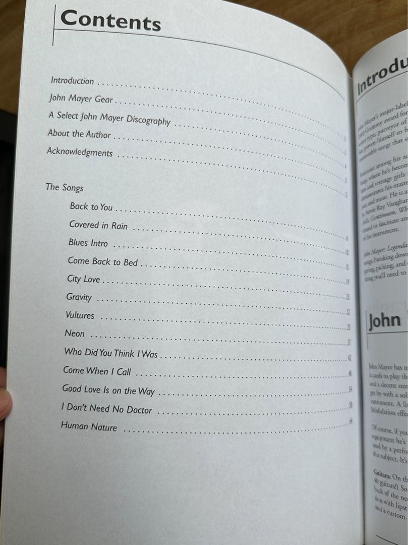 JOHN MAYER LIVE ギター スコア2冊セット