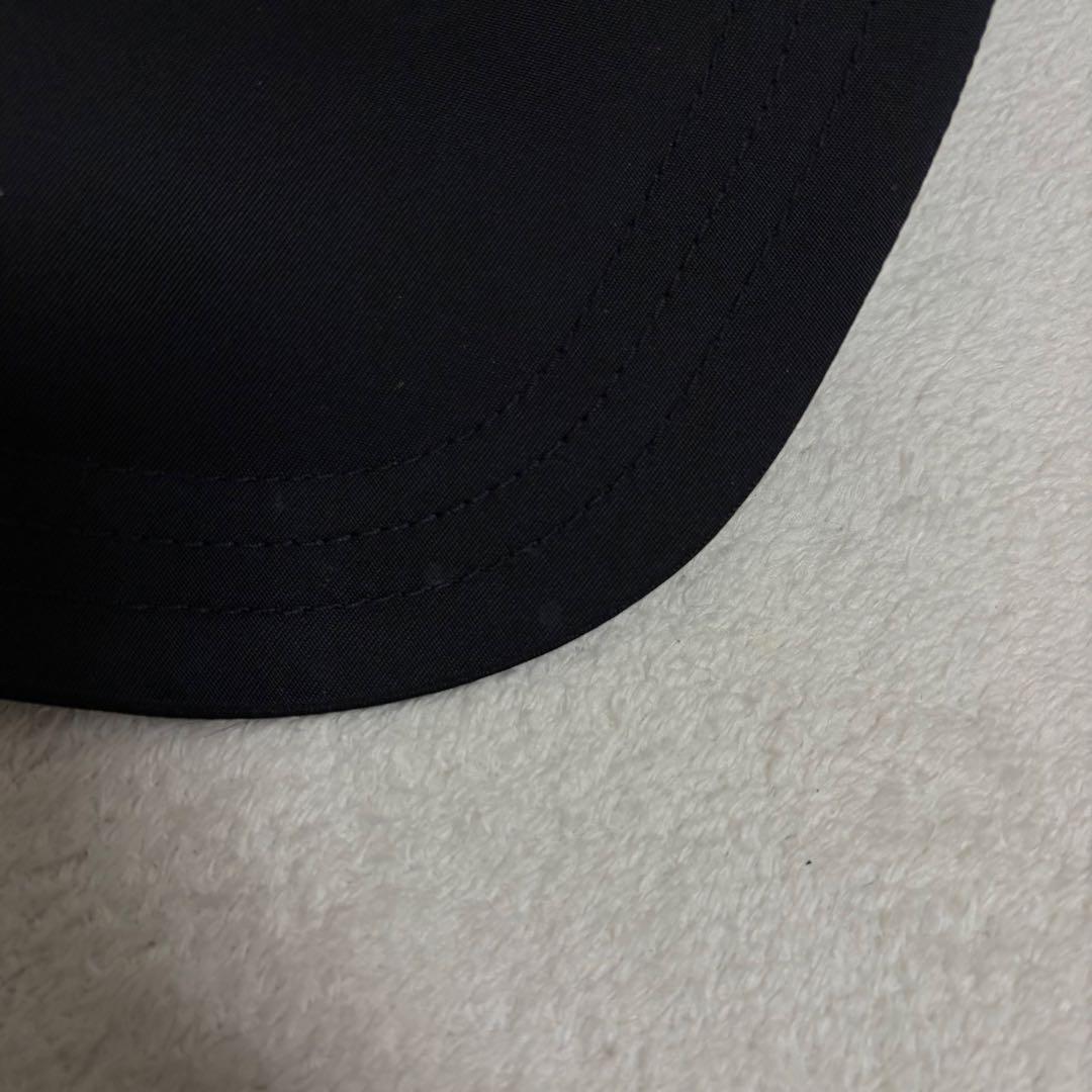 【極美品】プラダ RE-NYLON ベースボールキャップ ブラック 三角ロゴ