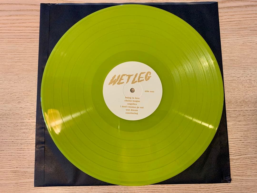 Wet Leg-the debut album LPレコード 限定イエロー盤