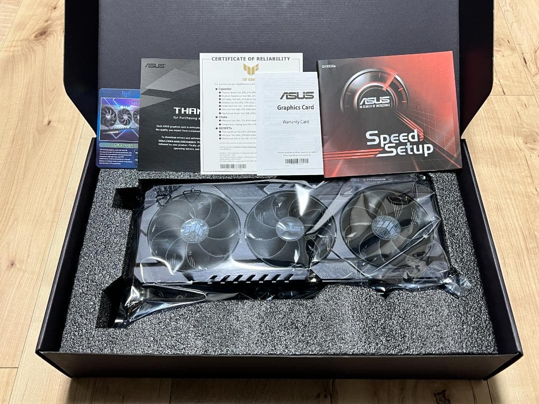 【美品】ASUS TUF Gaming GeForce RTX 3070 8GB