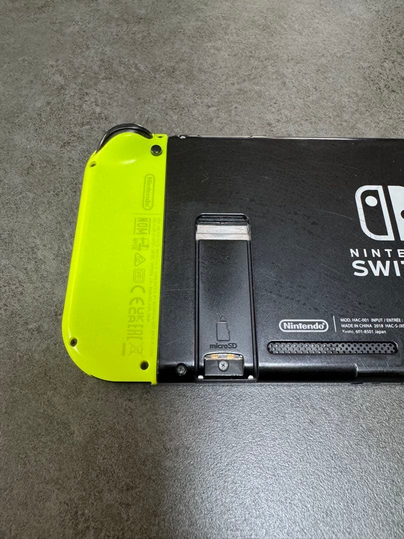 【ジャンク品】Nintendo Switch 本体 グリーン/イエロー