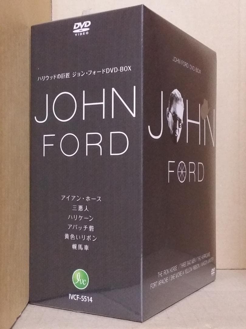 新品 ハリウッドの巨匠 ジョン・フォード DVD-BOX 西部劇 モノクロ映画