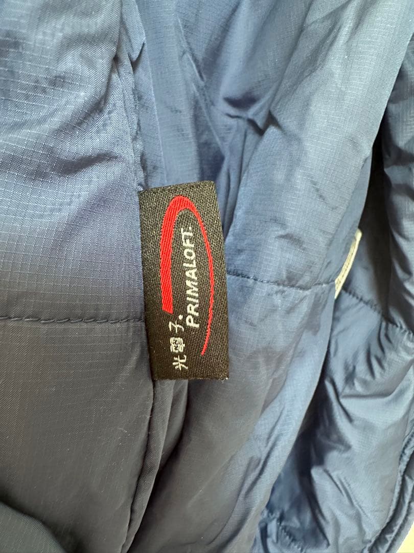 THE NORTH FACE フード付きジャンプスーツ ネイビー 手足隠しあり