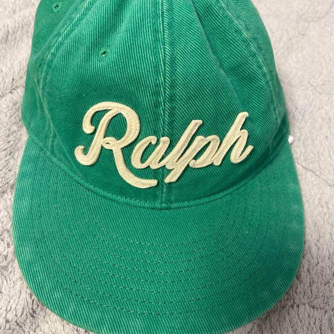 Polo by Ralph Lauren 緑色キャップ