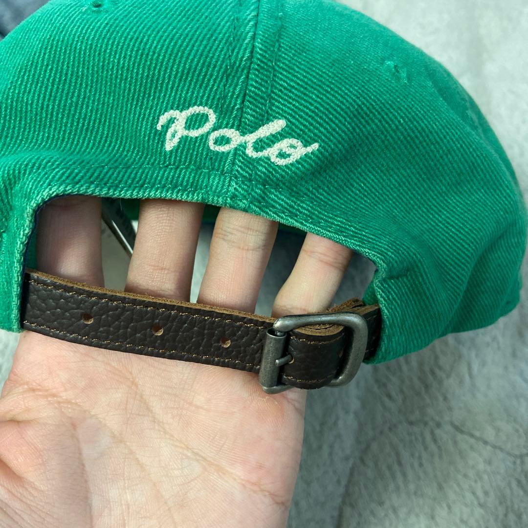 Polo by Ralph Lauren 緑色キャップ