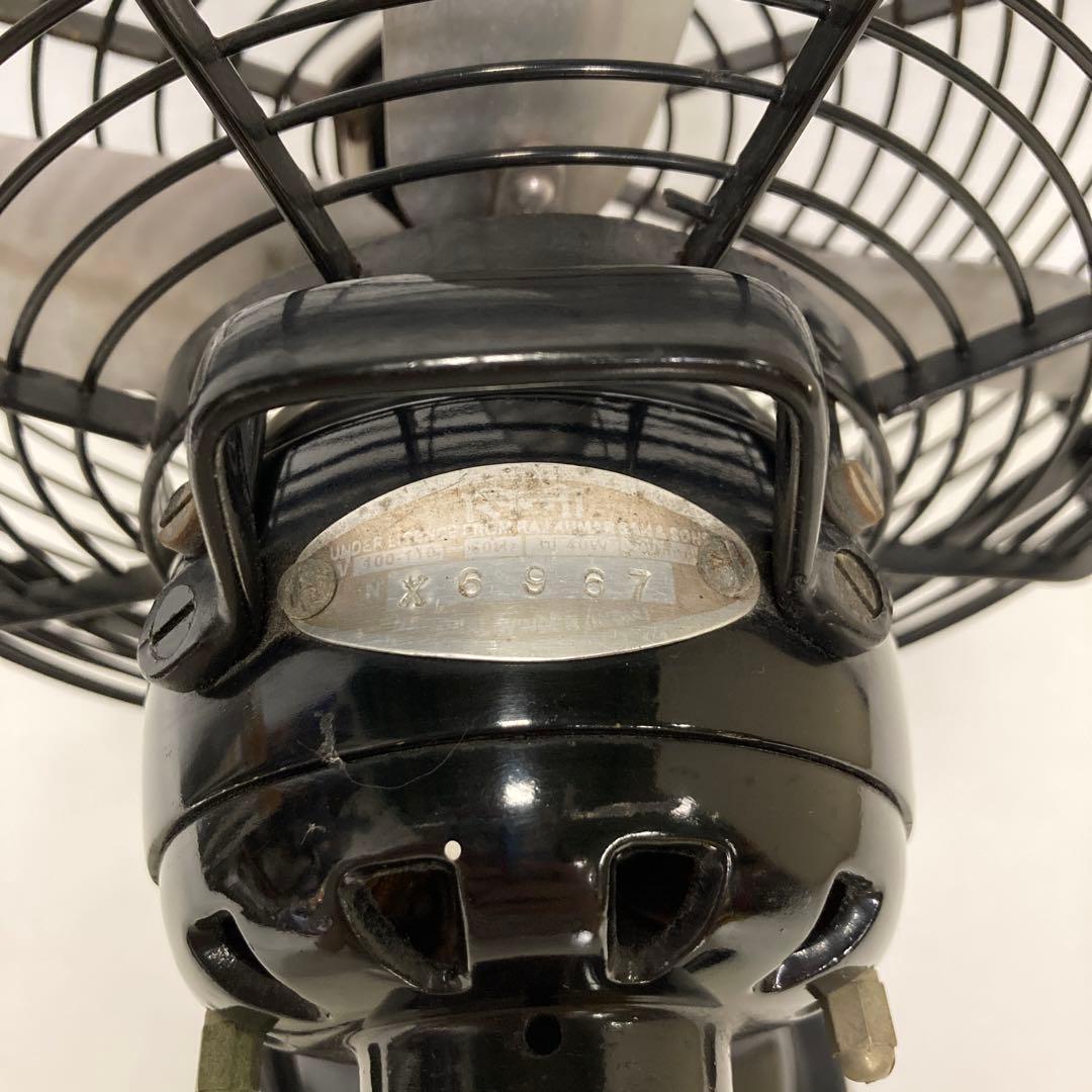 cinni スィンニー　レトロ雑貨　扇風機　黒
