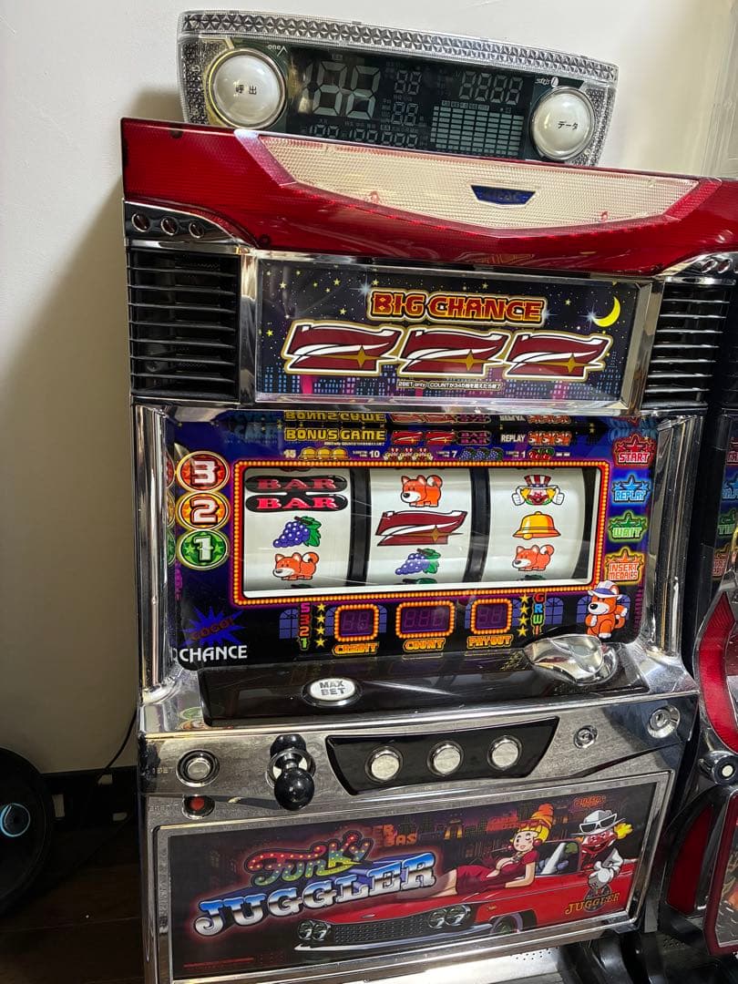 初代ファンキージャグラー　不要機　データカウンター付き