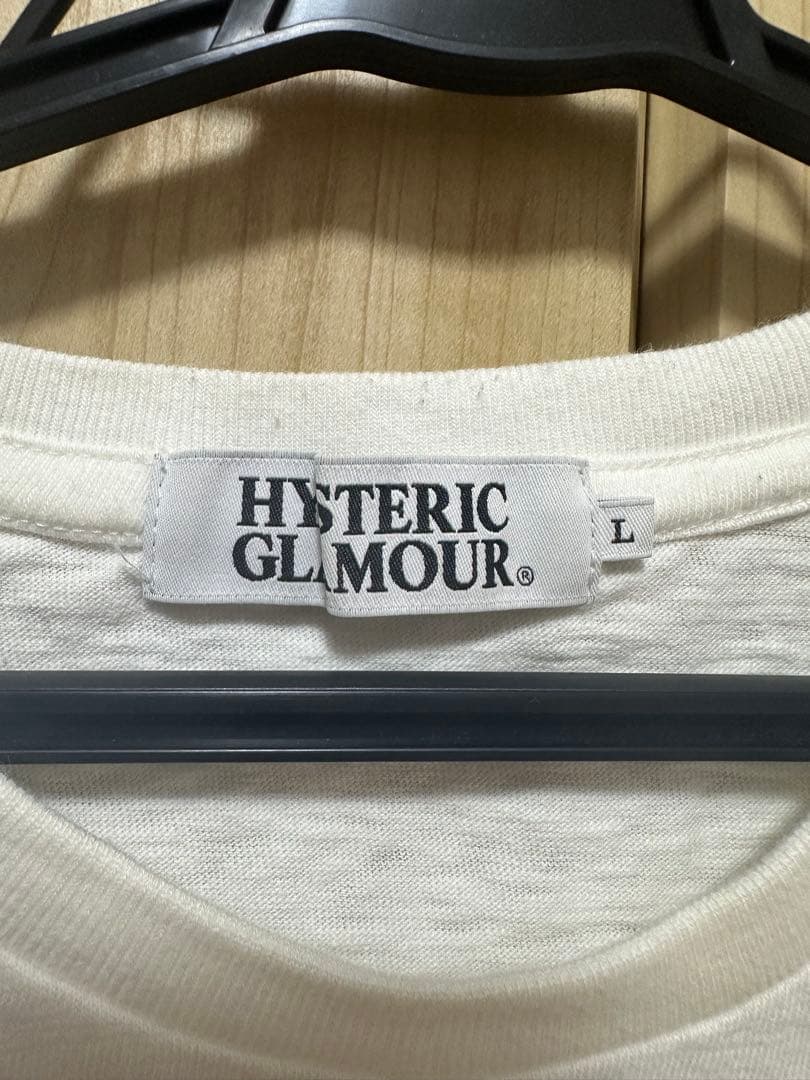 ヒステリックグラマー　白Tシャツ　L