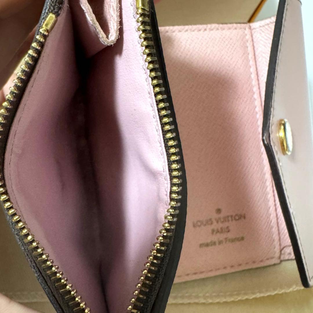 【美品】LOUISVITTON ルイヴィトン M62933 ポルトフォイユ・ゾエ