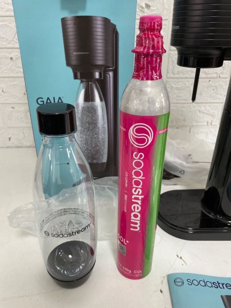sodastream GAIA ソーダストリーム　炭酸水メーカー ブラック